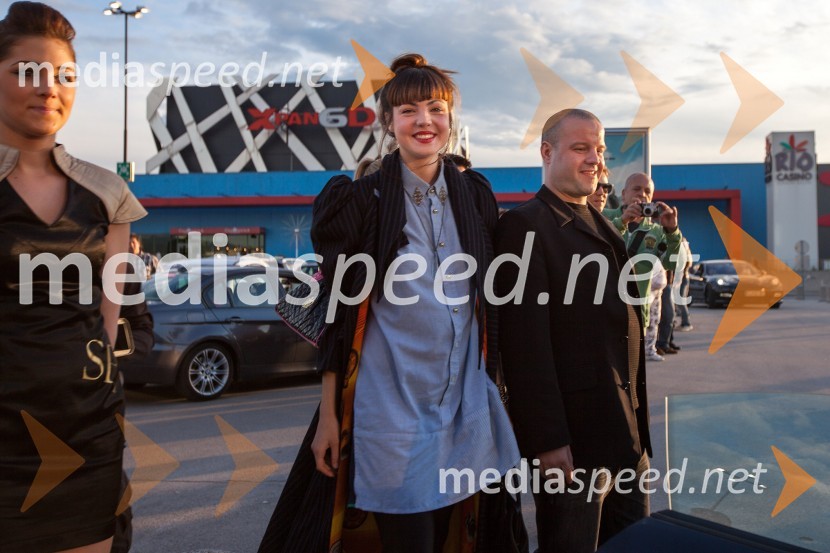...; Gea Erjavec, igralka; Simon Pribac, igralecPremiera filma Izhod