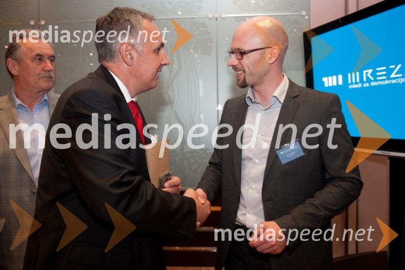 Samo Kupljen, direktor Bauhaus Slovenija; Matej Rajk, Mreža idejMreža idej, pogovor o razvojnih reformah: Kdo se boji sprememb?