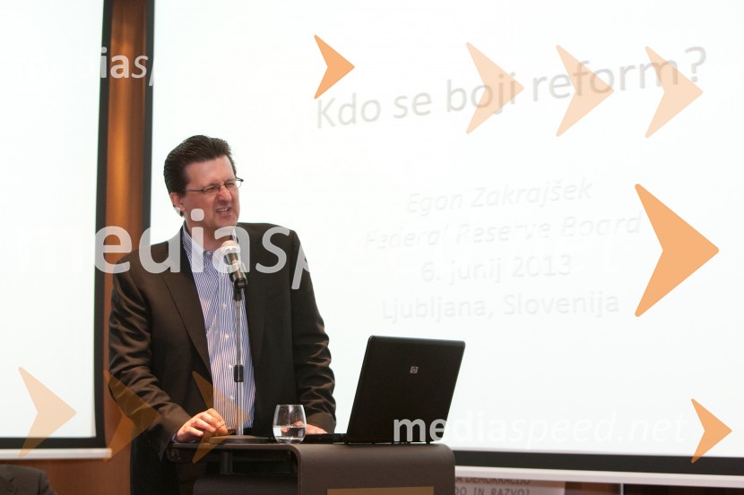 Dr. Egon Zakrajšek, Federal Reserve SystemMreža idej, pogovor o razvojnih reformah: Kdo se boji sprememb?