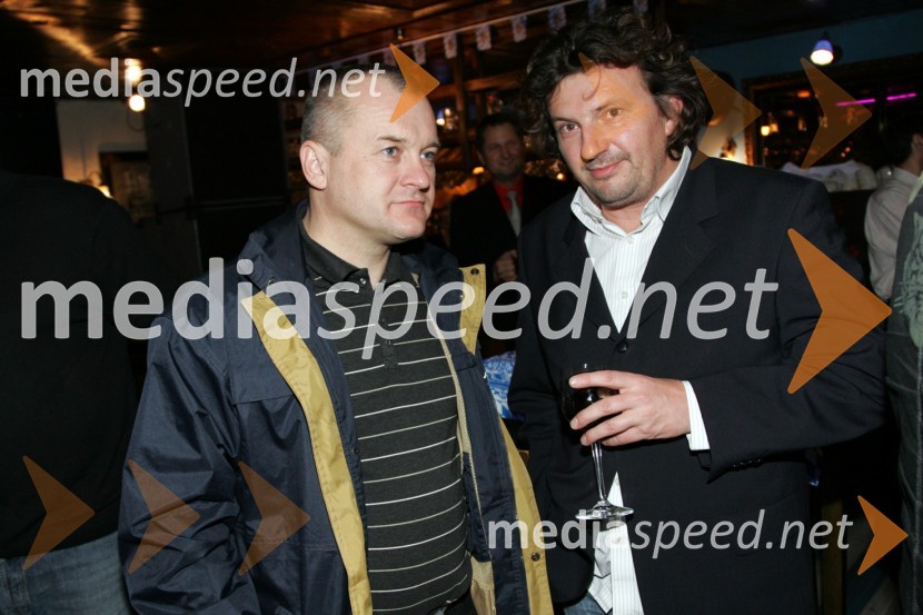 Franc Kangler, mariborski župan in Dušan Korošec, celjski odvetnikOtvoritev Pivnice Bavaria