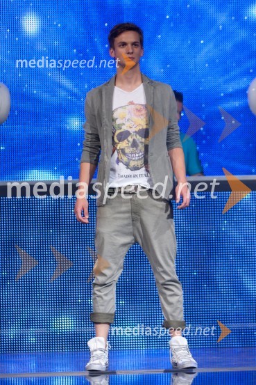 Blaž BrudarMister Slovenije 2013 je Jure Rugani