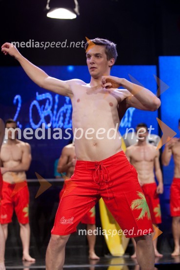 Blaž BrudarMister Slovenije 2013 je Jure Rugani