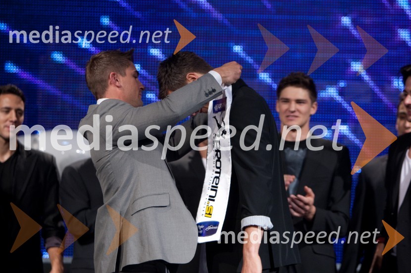 Ryan Terry, Mister International 2010; Jure Rugani, Mister Slovenije 2013Mister Slovenije 2013 je Jure Rugani