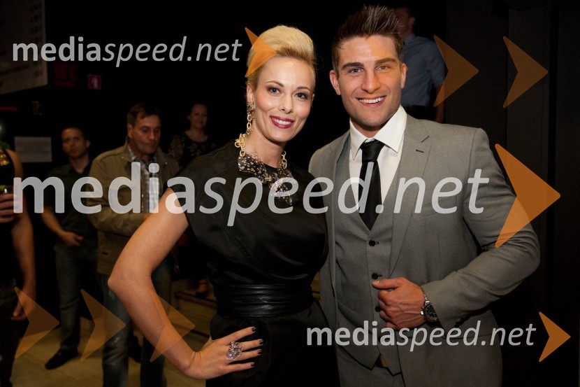 Pia Pustovrh, voditeljica; Ryan Terry, Mister International 2010Mister Slovenije 2013 je Jure Rugani
