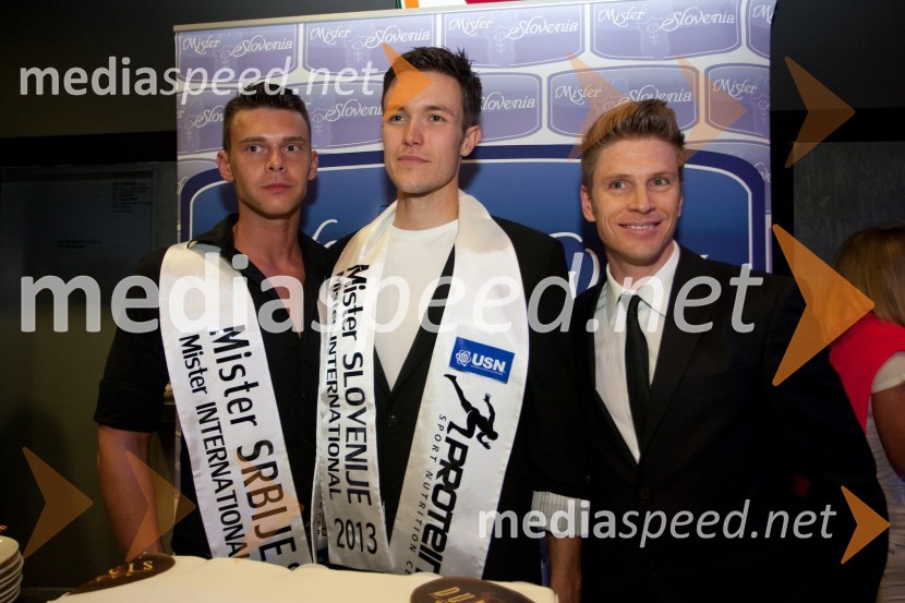 ...; Jure Rugani, Mister Slovenije 2013; Erik Ferfolja, Mister Model ManagementMister Slovenije 2013 je Jure Rugani