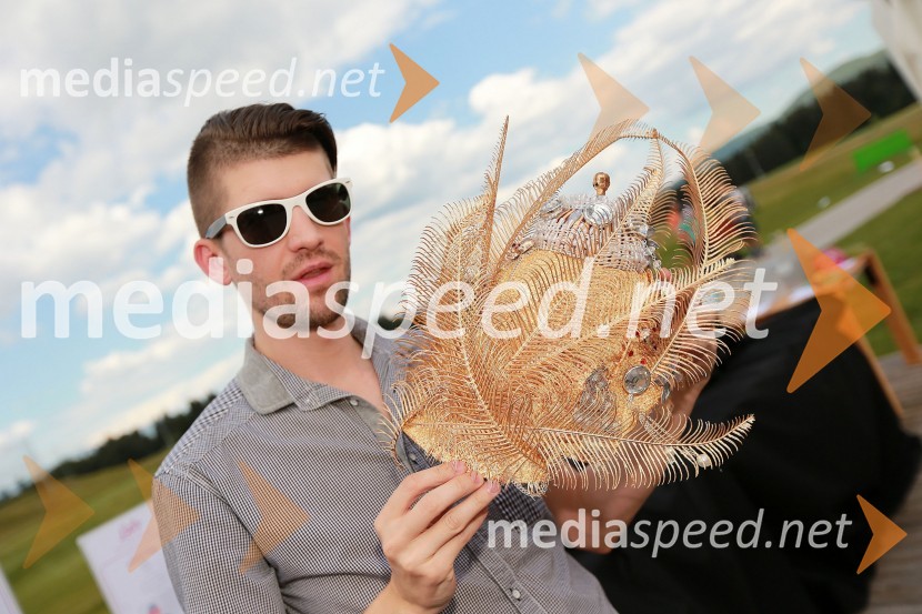 Tomaž Mihelič, novinar LadyLady piknik pod klobuki 2013