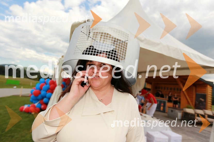 Višnja Gavran, organizatorka dogodkov na Krater MediaLady piknik pod klobuki 2013