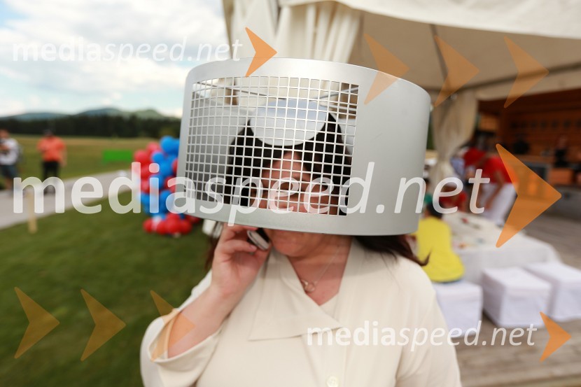 Višnja Gavran, organizatorka dogodkov na Krater MediaLady piknik pod klobuki 2013