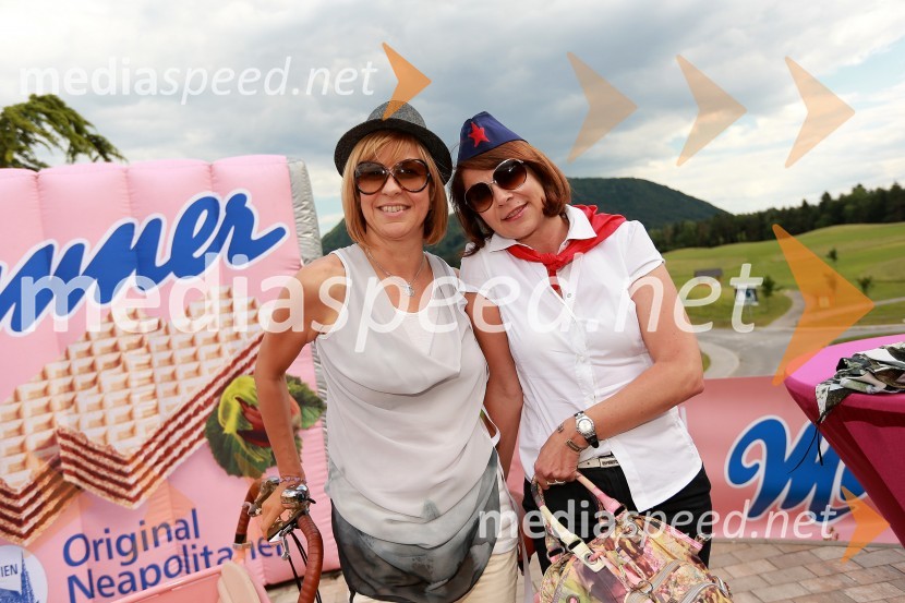 Marjeta Kraljič, agencija Nicha in Lidija Pavlin, agencija NichaLady piknik pod klobuki 2013