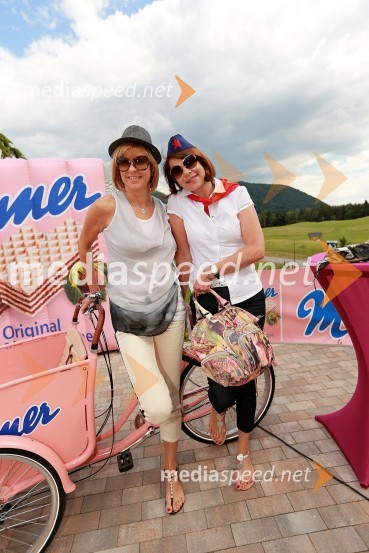 Marjeta Kraljič, agencija Nicha in Lidija Pavlin, agencija NichaLady piknik pod klobuki 2013