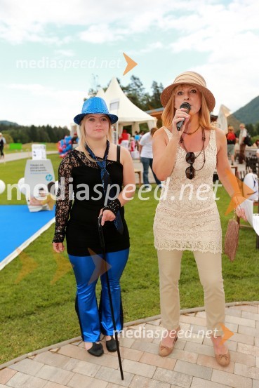 ...; Barbra Jerman, urednica revije LadyLady piknik pod klobuki 2013