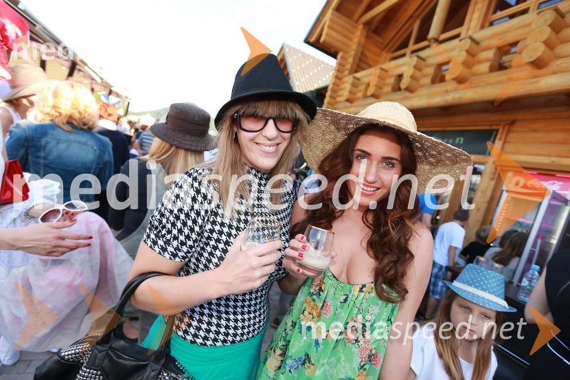 Saša Bernetič, novinarka;&nbsp;Anja JenkoLady piknik pod klobuki 2013