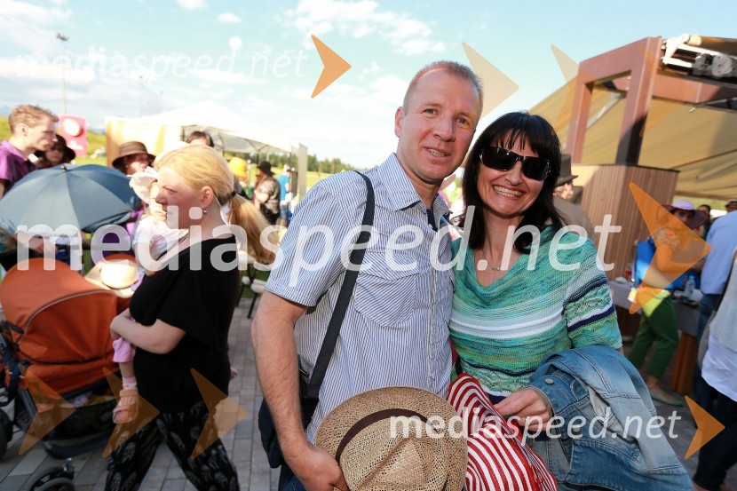 Dino in Nataša BešterLady piknik pod klobuki 2013