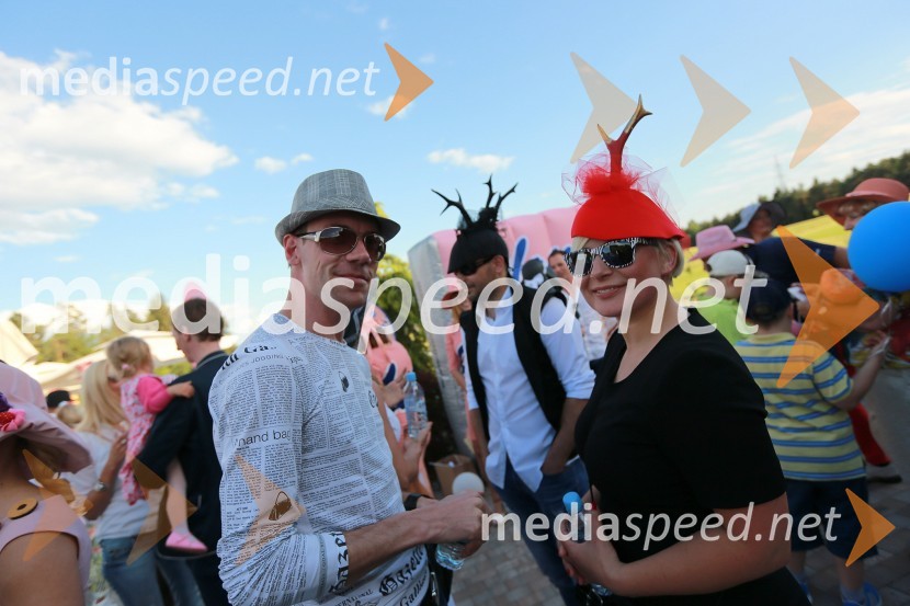 Domen Mavrič; Ana Praznik; Radio Center Lady piknik pod klobuki 2013