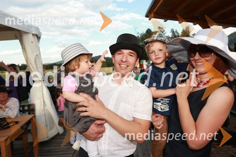 Martina Brec, brand manager, PPD  distribucija d.o.o. z družinoLady piknik pod klobuki 2013