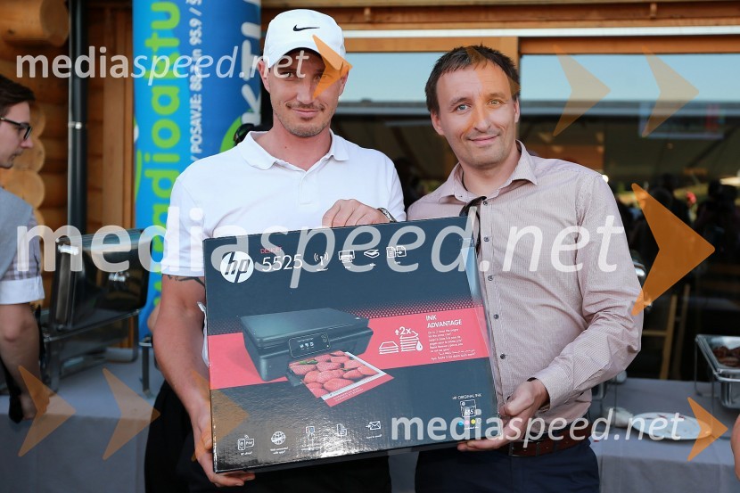 Iztok Hodnik, osebni trener, maneken; Beno Marušič, HPLady piknik pod klobuki 2013