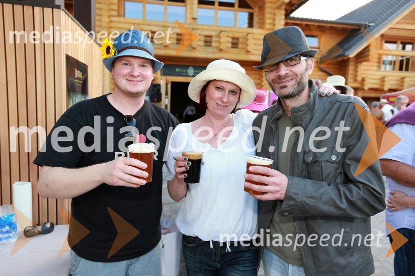 Vasja Golar, podjetnik; Alenka Golar; Paolo LuccheseLady piknik pod klobuki 2013