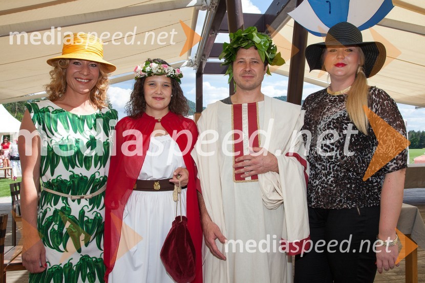 Polona Okorn, Rimske Terme d.o.o.; ...; ...; Evelin Krajnc, marketing Rimske Terme d.o.o.;Lady piknik pod klobuki 2013