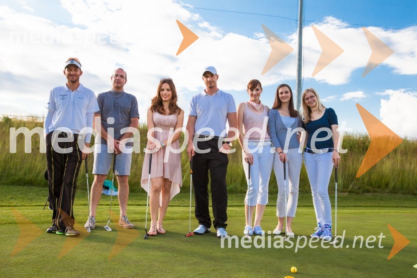 ...; ...; Milena Kalacun Lapajne, Hubmedia; Iztok Hodnik, osebni trener, maneken; Nataša Pinoza, manekenka; ...; Ana MariničLady piknik pod klobuki 2013