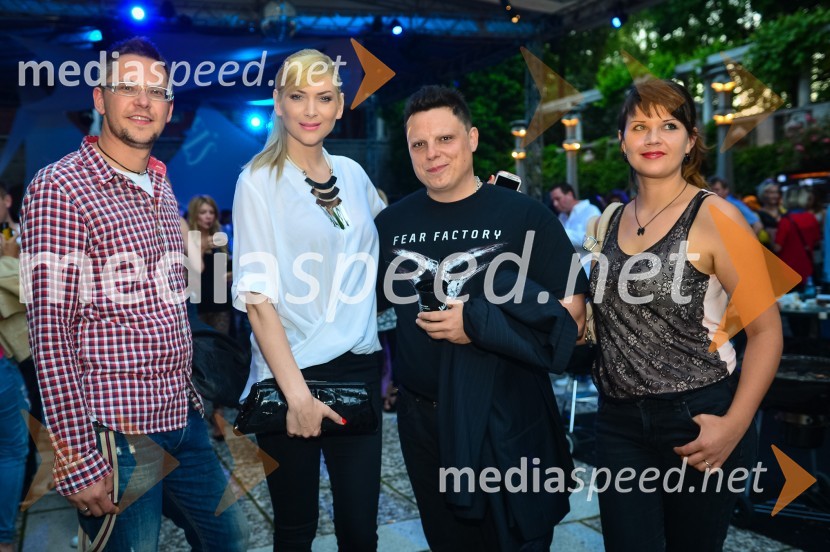 Primož Goričnik, Agencija Špik; Manca Špik, pevka; Dejan Radičevič, glasbeni producent; ...Jack Daniel's BBQ party 2013