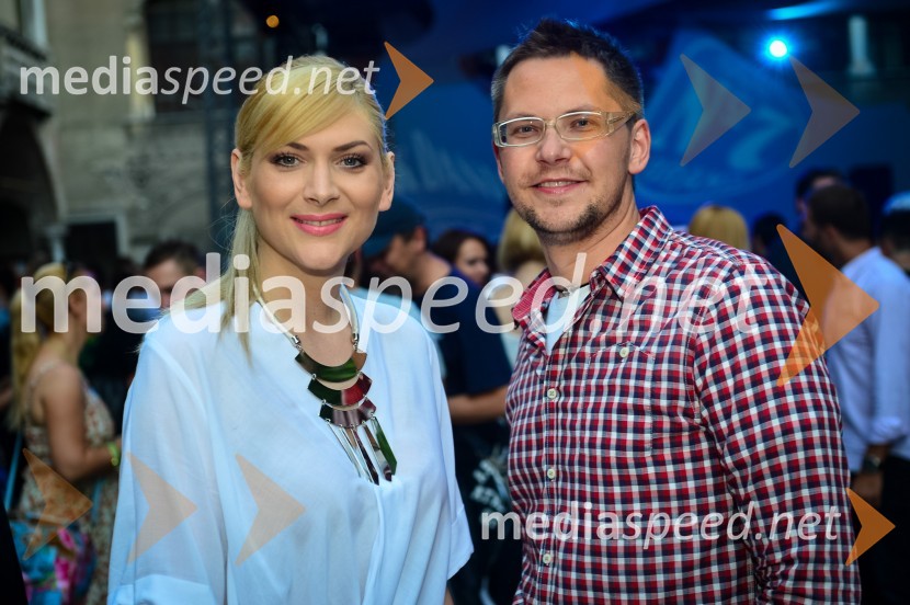Manca Špik, pevka; Primož Goričnik, Agencija ŠpikJack Daniel's BBQ party 2013
