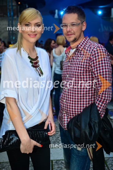 Manca Špik, pevka; Primož Goričnik, Agencija ŠpikJack Daniel's BBQ party 2013