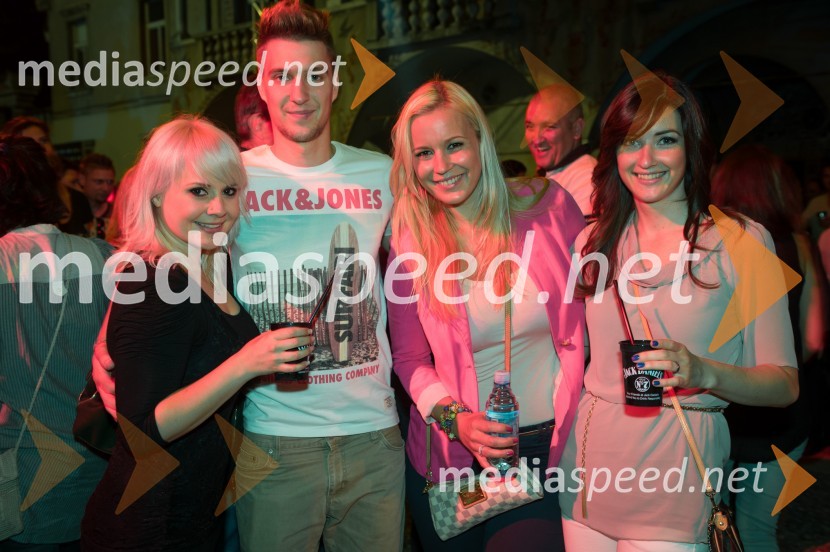 Jerica Zupan, TV Golica; Timotej Kokalj;&nbsp;Špela Kleinlercher; Saša Kersnik, Salon Med in mlekoJack Daniel's BBQ party 2013