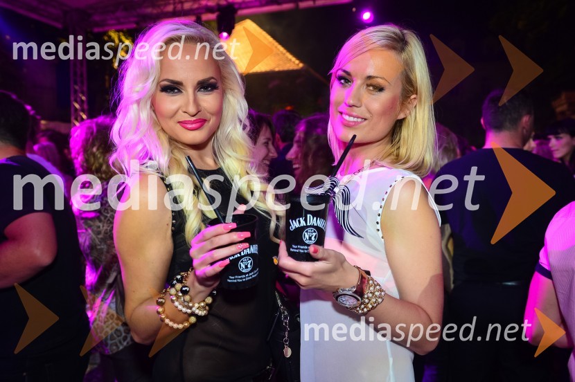 Doroteja Premužič, Diamantke; Katarina Benček, DiamantkeJack Daniel's BBQ party 2013