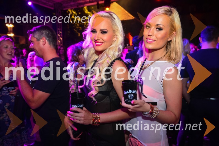 Doroteja Premužič, Diamantke; Katarina Benček, DiamantkeJack Daniel's BBQ party 2013