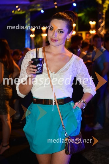 Lea Perovšek, nekdanja plesalka in Miss Športa 2010Jack Daniel's BBQ party 2013