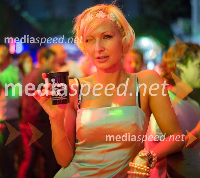 Maja Kljun, manekenkaJack Daniel's BBQ party 2013
