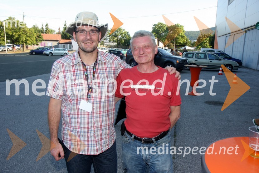 Aleš Antolinc, organizator športne pomladi in direktor športnega parka Tabor; Slobodan Mageš-Magi, DJPiše se leto 2013