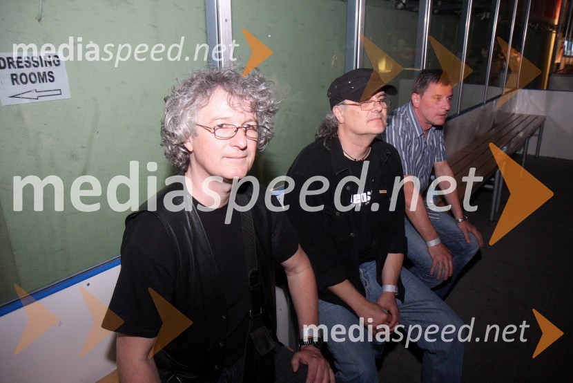 Sašo Stojanovič, glasbenik;&nbsp;Iztok Jančič, kitarist;&nbsp;Darko Čerič, basist skupine PreporodPiše se leto 2013