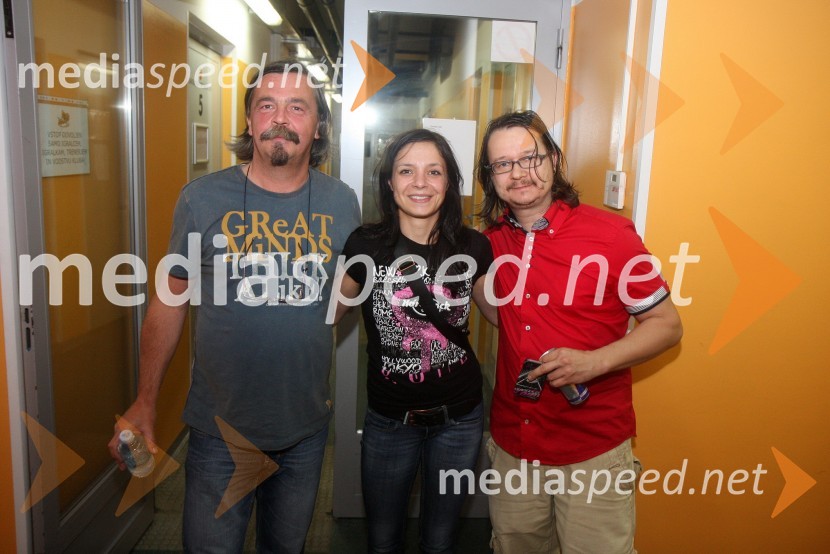 Vladimir Šega, organizator koncerta; Anja Arko;&nbsp;Andrej Težak-Tešky, stand up komikPiše se leto 2013