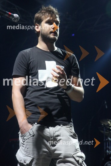 Luka Kreže, sin Smiljana Krežeta, organizator koncertaPiše se leto 2013