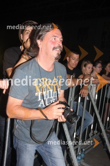 Vladimir Šega, organizator koncertaPiše se leto 2013