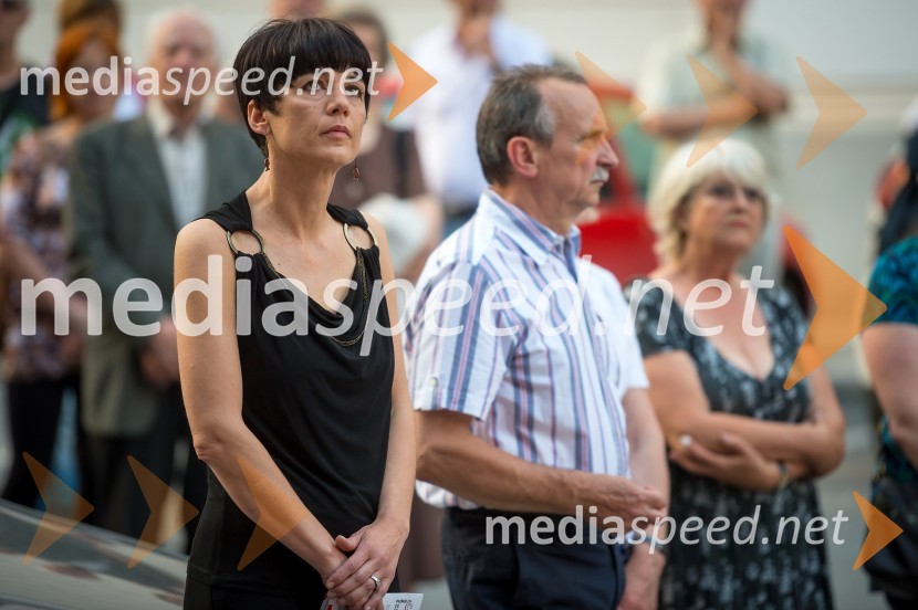 Mag. Tanja Roženbergar Šega, direktorica Muzeja novejše zgodovine CeljePuške&Pisma, otvoritev razstave v Muzeju novejše zgodovine Celje