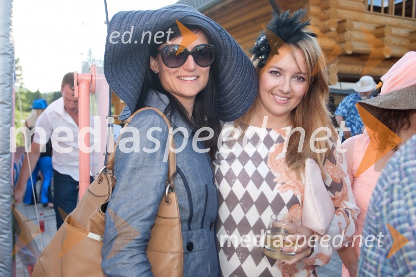 GOrdana Kisilak; BMW; Katja Klavora, novinarkaLady piknik pod klobuki 2013