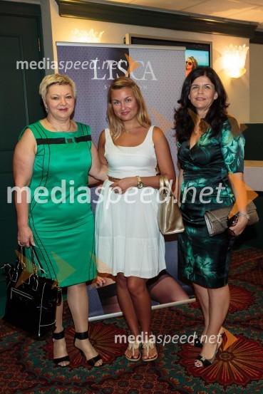 Meri Kelemina; Irina Soldatenkova; Vesna Južna, lastnica podjetja Lisca&nbsp;Lisca, predstavitev nove kolekcije za pomlad in poletje 2014