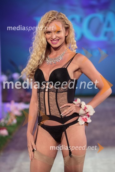 Nadiya Bychkova, plesalka in manekenkaLisca, predstavitev nove kolekcije za pomlad in poletje 2014