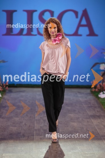 Anamarija Avbelj, Miss Universe Slovenije 2008Lisca, predstavitev nove kolekcije za pomlad in poletje 2014