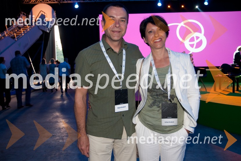 Bojan Drobnič; Erika DrobničNiki Lauda na Business TopTalk 2013