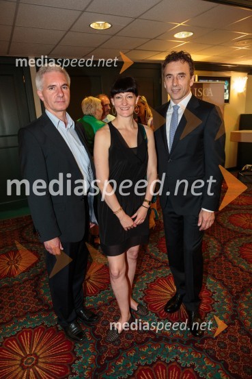 Ivan Kunst, Lisca München; Simona Sperle, Sous; Goran Kodelja, generalni direktor LisceLisca, predstavitev nove kolekcije za pomlad in poletje 2014