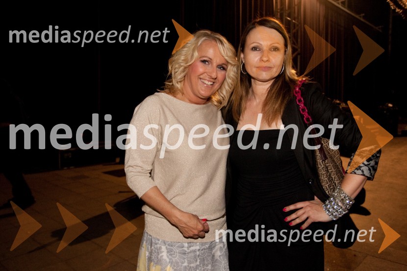 Alenka Godec, pevka; Anja Rupel, pevkaNuša Derenda, jubilejni koncert  - 15 let energije