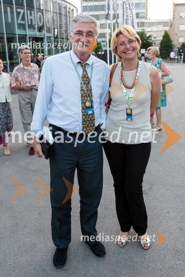 Peter Radovič, odgovorni urednik TV Slovenija;&nbsp;Nataša Bolčina Žgavec, RTVPoletna noč, koncert