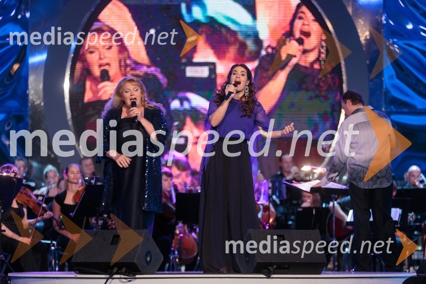 Elda Viler, pevka;&nbsp;Ana Dežman, pevkaPoletna noč, koncert