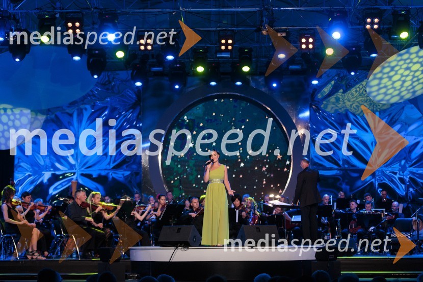 Nina Strnad, pevkaPoletna noč, koncert