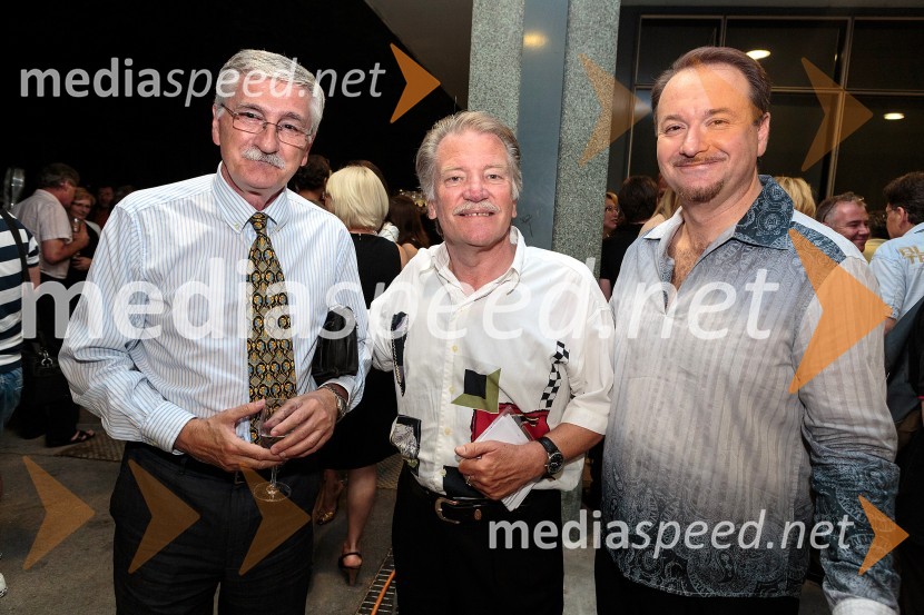 Peter Radovič, odgovorni urednik TV Slovenija;&nbsp;Edvin Fliser, pevec;&nbsp;Patrik Greblo, dirigentPoletna noč, koncert