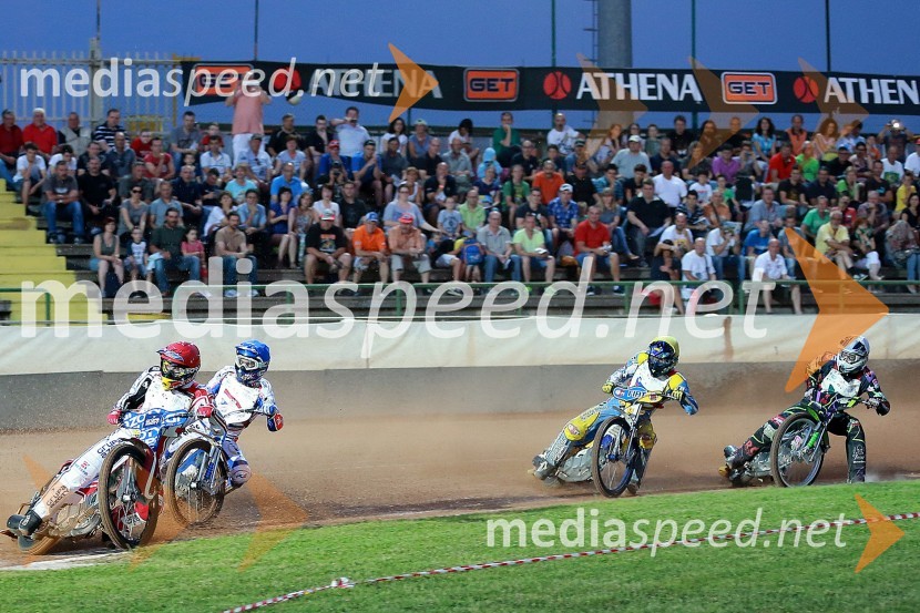 Maciej Janowski (Poljska); Jurica Pavlic (Hrvaška); Matic Voldrih (Slovenija); Guglielmo Franchetti (Italija)Speedway, kvalifikacije SP 2014, polfinale
