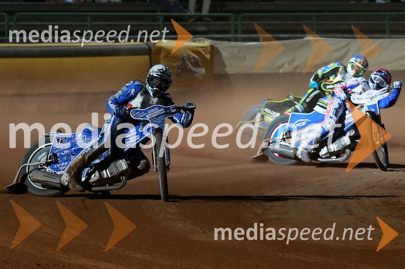 Matej Žagar (Slovenija); Jurica Pavlic (Hrvaška); Troy Batchelor (Avstralija)Speedway, kvalifikacije SP 2014, polfinale